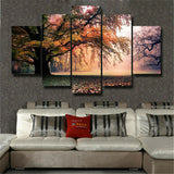 5pcs Unframed Modern Art Oil Painting Print Canvas Picture Home Wall Room Decor