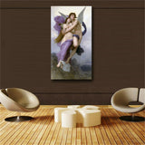 Adolphe William Bouguereau Spiritual ecstasy Canvas Print (31inx56in)