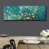 van gogh Impression oil painting HD print on canvas huge wall picture 16x48(in)