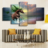 5pcs Unframed Modern Art Oil Painting Print Canvas Picture Home Wall Room Decor