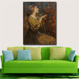Royal oil painting HD prints beautiful pictures lady