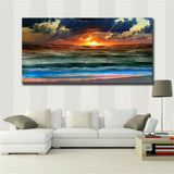 Large art prints Home Decor Canvas Painting Wall Art Chinese art- Seascape