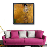 Gustav Klimt 'Mrs Bauer 'Home Decor Picture Print Canvas Painting Artwork