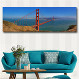 San Francisco Golden Gate Bridge Home Decor Canvas Print For Living Room