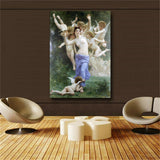 William Bouguereau The Invasion Art Canvas Print (31inx44in)