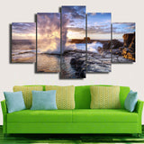 5pcs Unframed Modern Art Oil Painting Print Canvas Picture Home Wall Room Decor