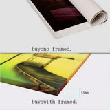 5 Panel Canvas Print Wall Art Musical Notes