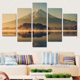 Modern paintings 5 pcs Print On Canvas Home Decor Mount Fuji 5pc(no frame)#086